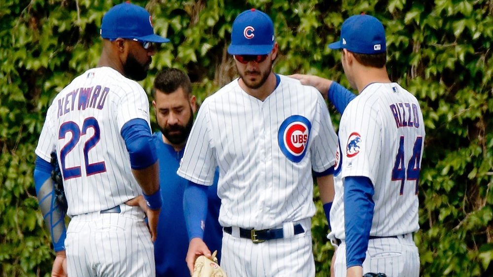 Cubs news and notes: KB's injury, Julianna Zobrist's message, standings, more