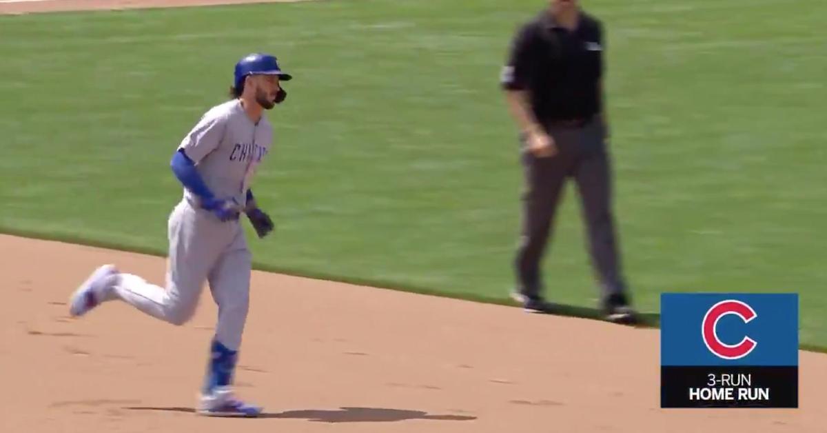 Reds announcer Thom Brennaman was unable to conceal his furor after Kris Bryant smacked a go-ahead home run.