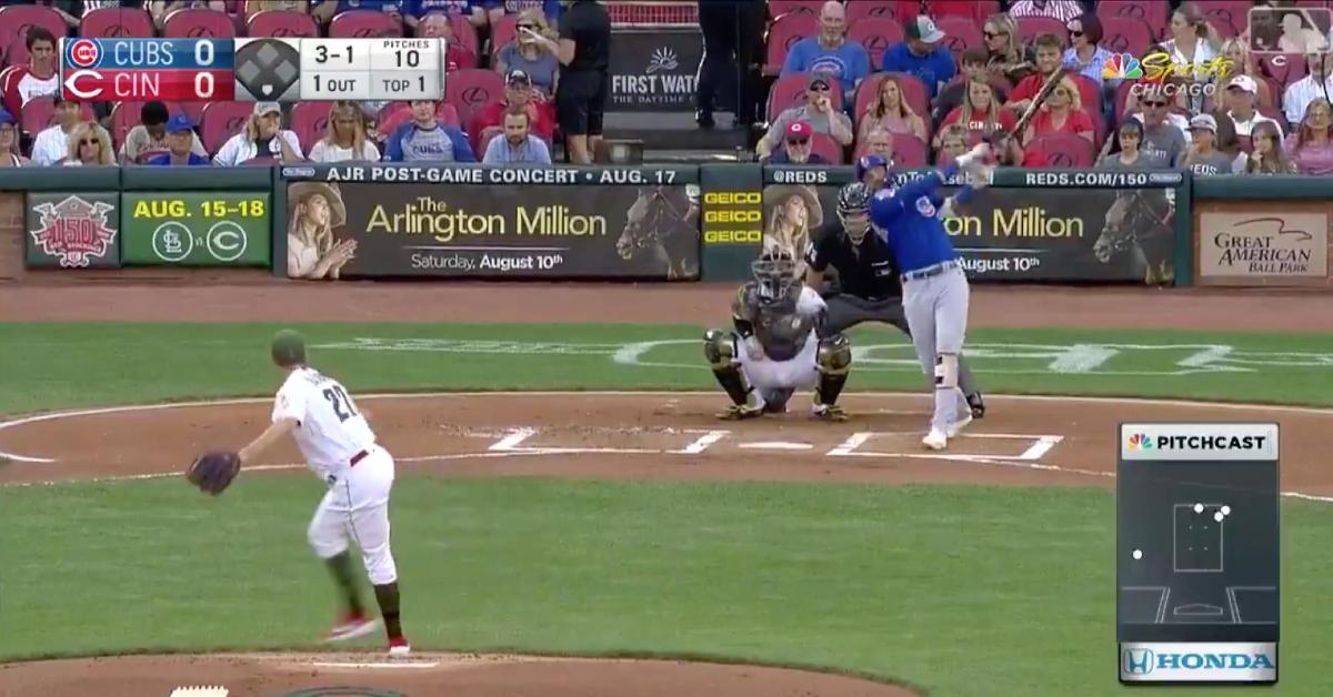 A little over a week into his Cubs tenure, Nicholas Castellanos powered out his fourth home run as a North Sider on Friday.