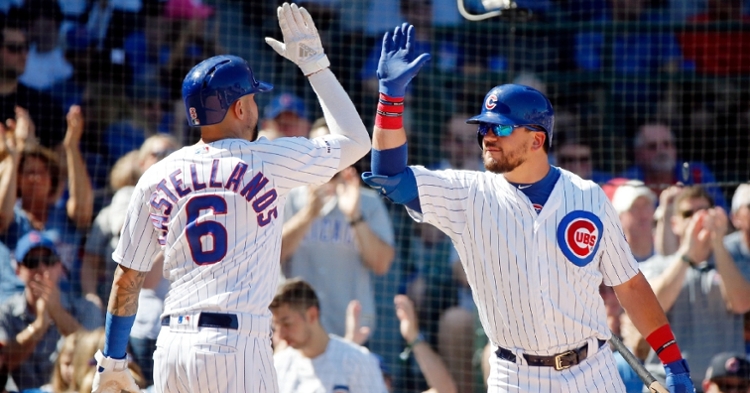 Schwarber and Castellanos had some exciting moments in 2019 (Jon Durr - USA Today Sports)