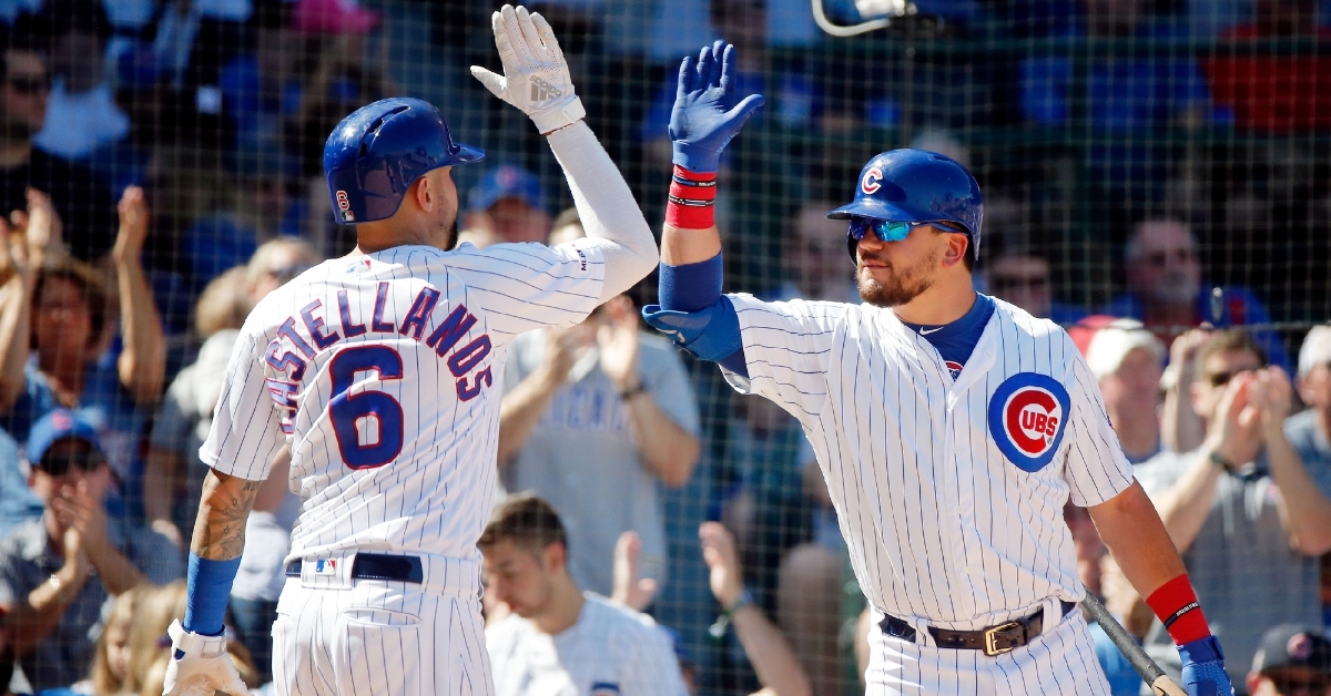 Schwarber and Castellanos had some exciting moments in 2019 (Jon Durr - USA Today Sports)