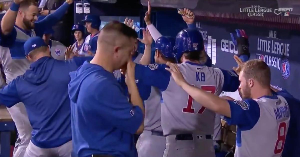 The Chicago Cubs performed the