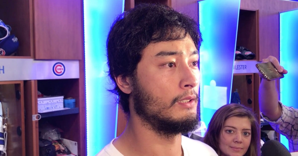 Chicago Cubs starting pitcher Yu Darvish was too upset by the Cubs' loss to enjoy his historic 13-strikeout performance.