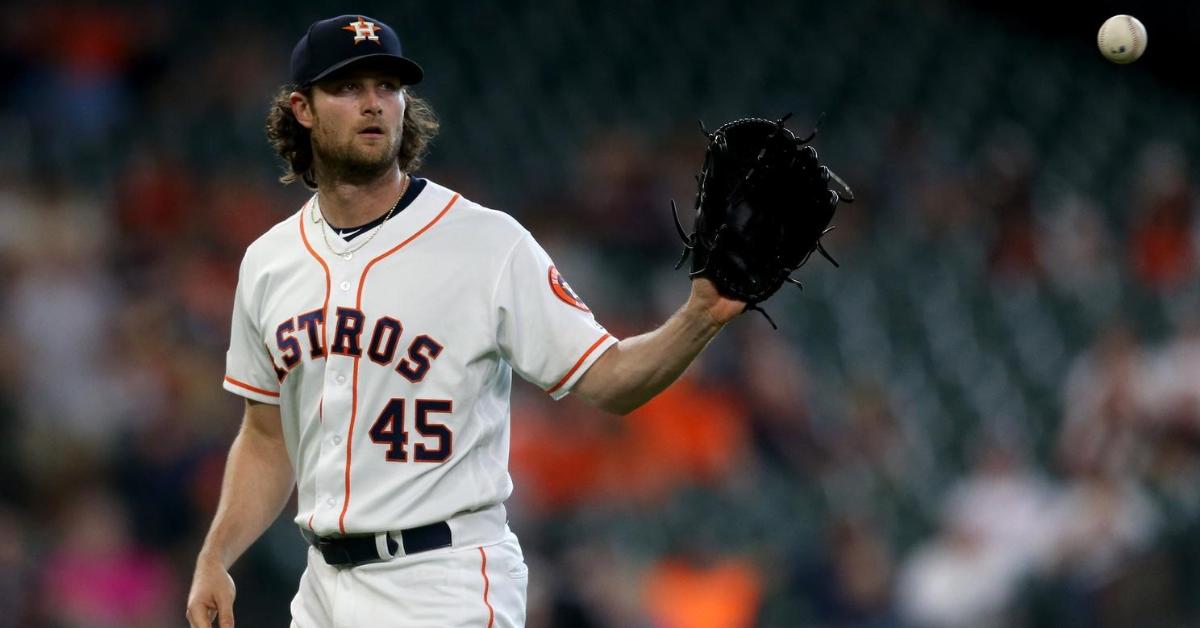 Houston Astros starting pitcher Gerrit Cole might be pursued by the Chicago Cubs in free agency. (Credit: Thomas B. Shea-USA TODAY Sports)