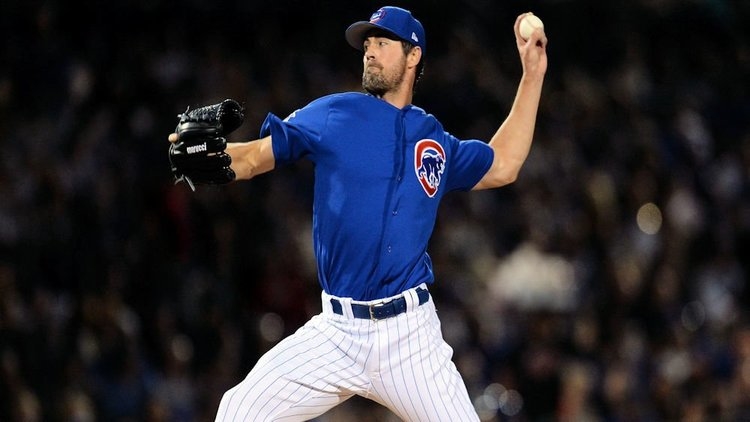 On Saturday, Cole Hamels will start on the mound for the Chicago Cubs for the first time since June 28. (Credit: Joe Camporeale-USA TODAY Sports)