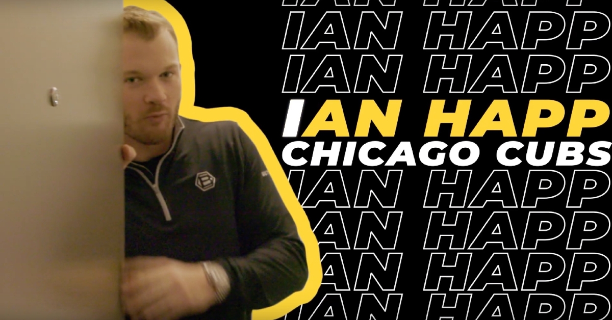 Chicago Cubs utility player Ian Happ provided fans with an up-close look at his Windy City digs.