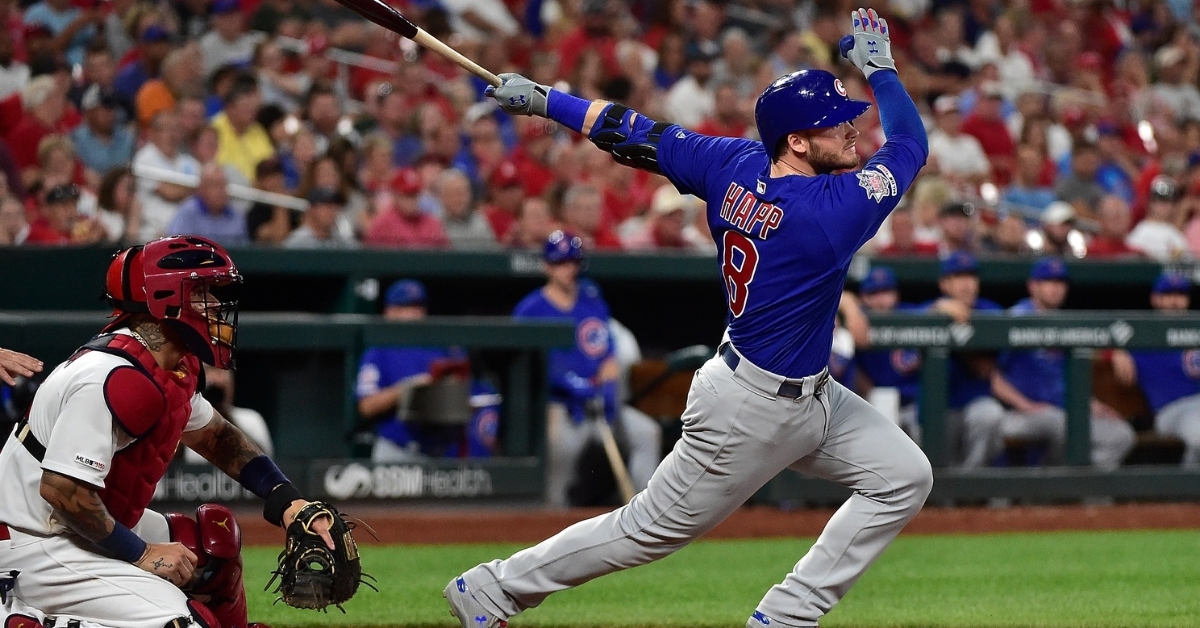 Chicago Cubs utility man Ian Happ received the final National League Player of the Week honor of 2019. (Credit: Jeff Curry-USA TODAY Sports)