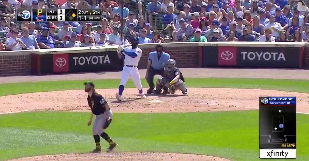 Jason Heyward sent a 410-foot 2-run blast sailing out to right-center and gave the Cubs the lead over the Pirates.