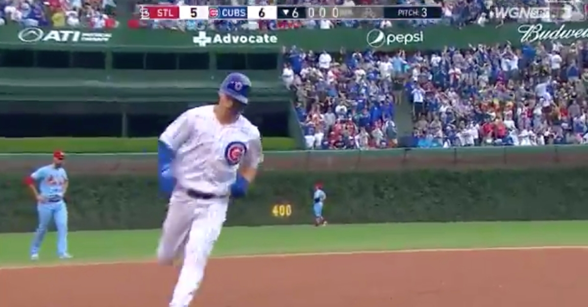 Recent call-up Nico Hoerner provided the Chicago Cubs with a lead over the St. Louis Cardinals.