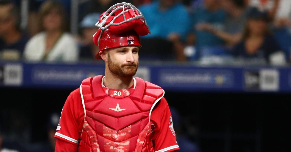 The Cubs could potentially sign veteran catcher Jonathan Lucroy with Willson Contreras on the shelf due to injury. (Credit: Kim Klement-USA TODAY Sports)