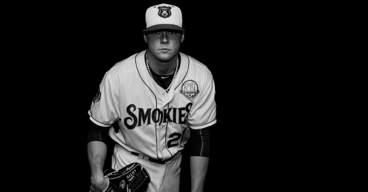 Justin Steele is #21 on the prospect list for Cubs (Photo credit: Smokies)