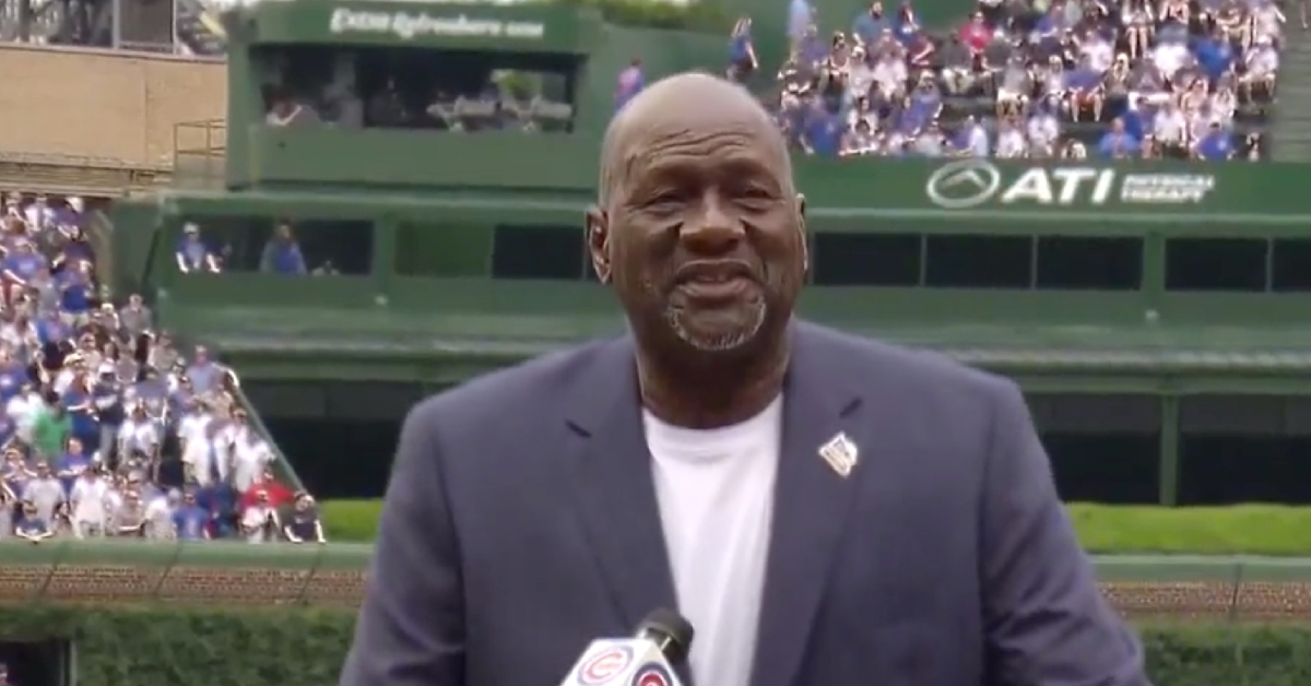 The Chicago Cubs celebrated legendary closer Lee Smith's recent induction into the Baseball Hall of Fame.