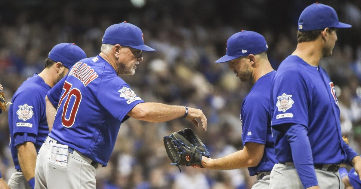 Cubs squander late lead, lose to rival Brewers