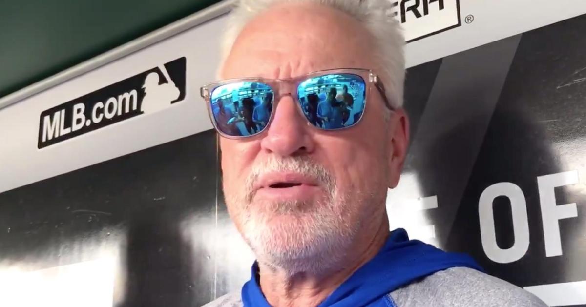 Joe Maddon explained the rationale behind Albert Almora Jr. being sent down to the minor leagues.