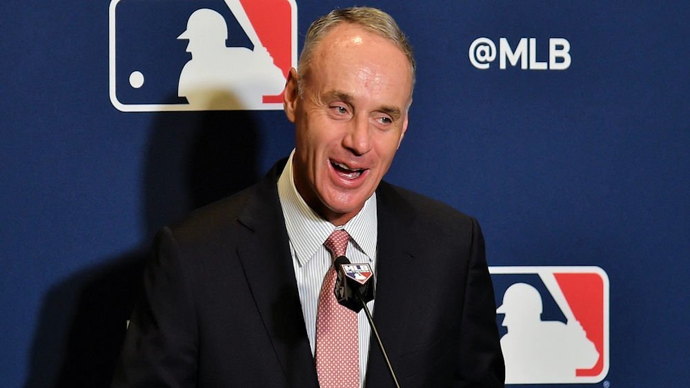 MLB's Manfred has not had a good offseason (Steve Mitchell - USA Today Sports)