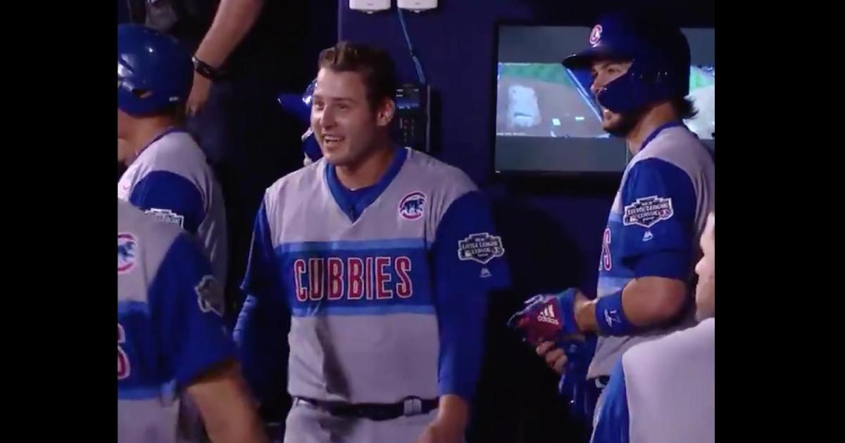 Anthony Rizzo proclaimed that he made his best contact of the season when he hit his 2-run home run on Sunday.