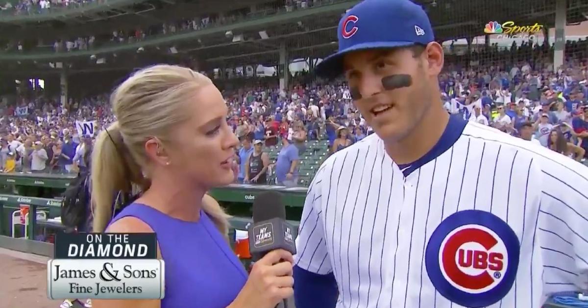 Even as a Florida native, Anthony Rizzo had to admit that the heat at Wrigley Field was rather excessive on Friday.