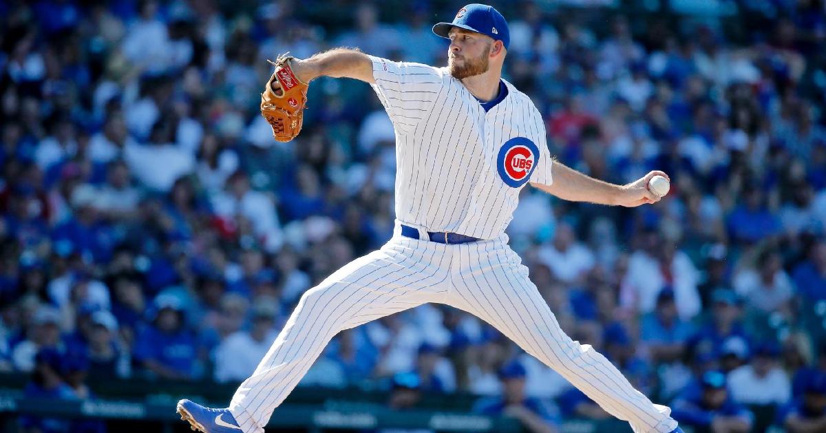 Kyle Ryan was one of three Cubs relievers to excel on the mound in the North Siders' win against the Brewers. (Credit: Jon Durr-USA TODAY Sports)