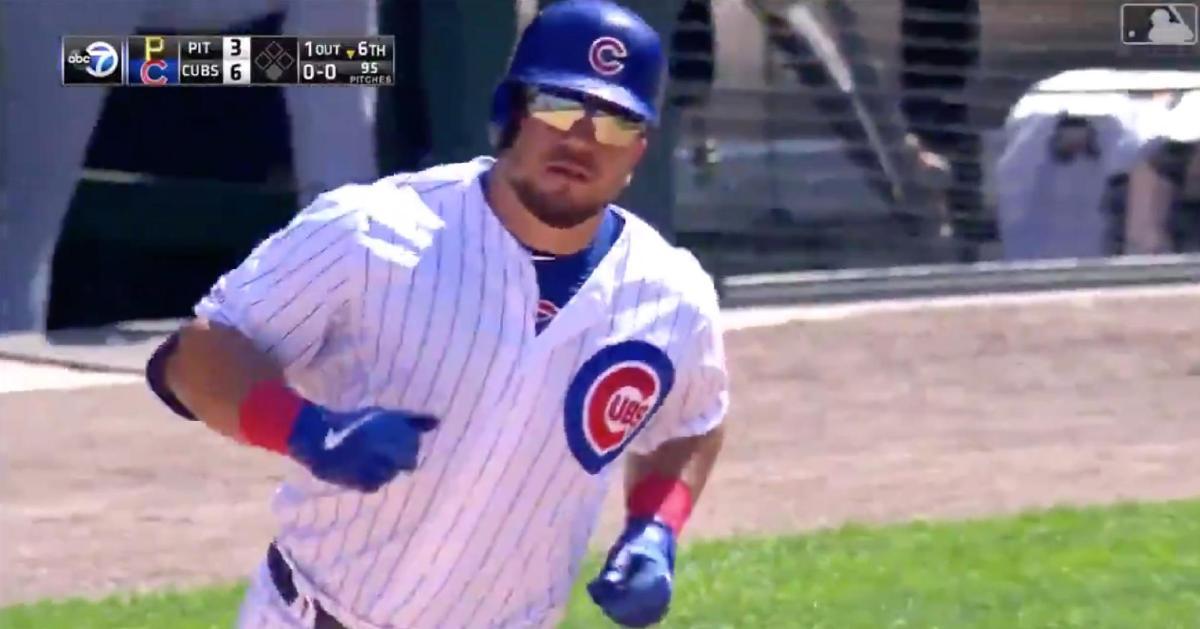 Kyle Schwarber followed up a solo dinger hit by Albert Almora Jr. with one of his own on Sunday.