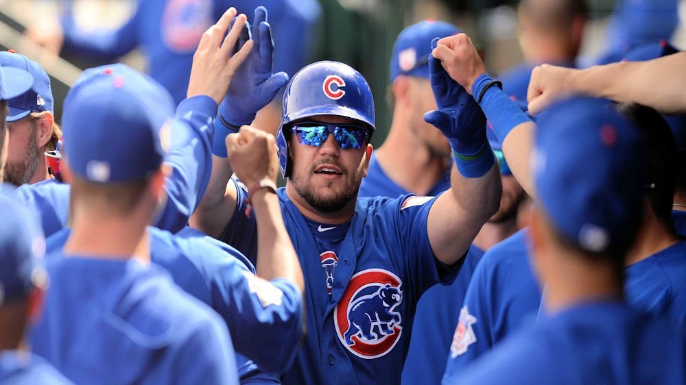 Walkoff home run by Kyle Schwarber lifts Cubs over Reds in extras