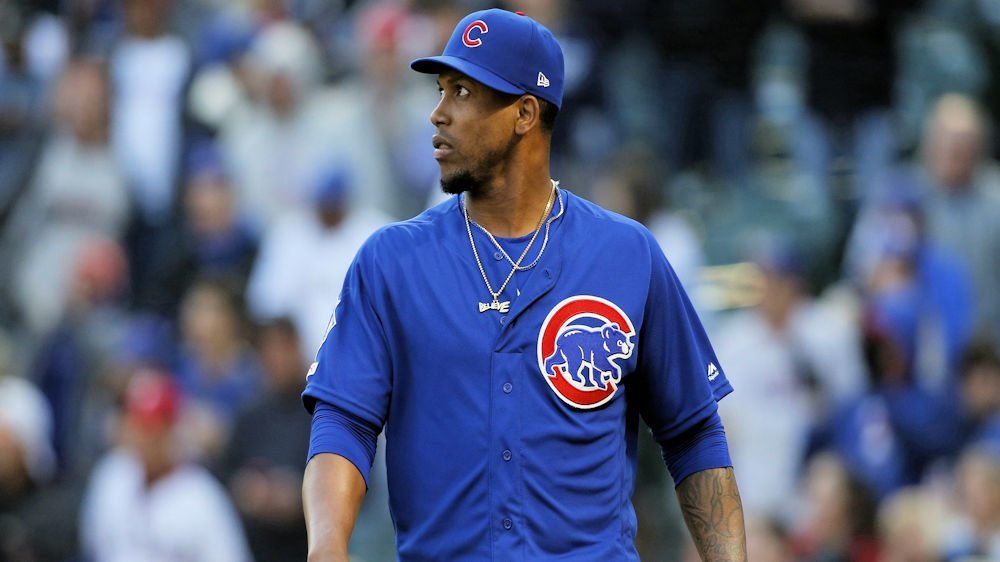 As part of a series of bullpen-related moves, veteran Cubs reliever Pedro Strop was returned to the team's alternate site. (Credit: Tim Heitman-USA TODAY Sports)