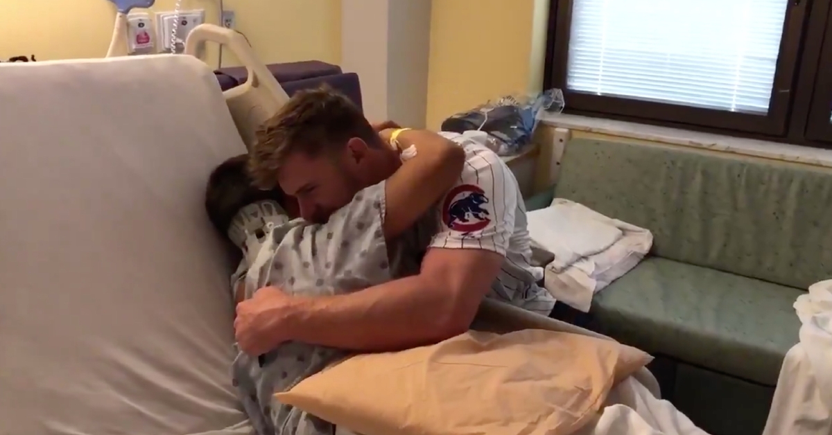 Chicago Cubs relief pitcher Rowan Wick had the chance to meet Anthony, his biggest fan, at Advocate Children's Hospital.
