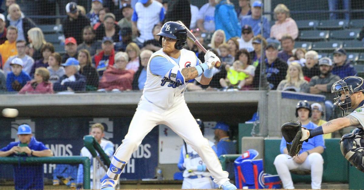 D.J. Wilson homers for the third time in four games (Photo Credit: MB Pelicans)