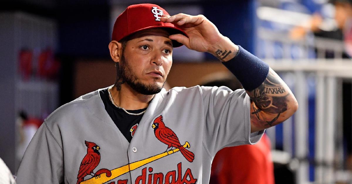 Yadier Molina stood up for a fellow catcher and shot down the Astros players who disagreed with him. (Credit: Jasen Vinlove-USA TODAY Sports)