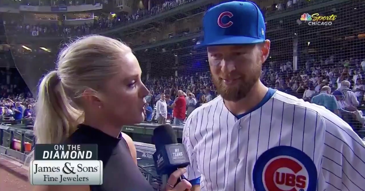 Following the Chicago Cubs' 6-1 win over the Seattle Mariners at Wrigley Field, Ben Zobrist discussed his return to major-league action.