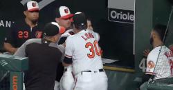 WATCH: Former Cubs bench coach gets in heated confrontation in dugout