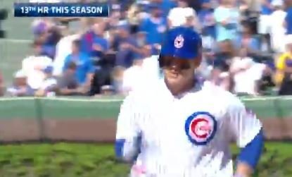 WATCH: Anthony Rizzo rips homer for 13th dinger