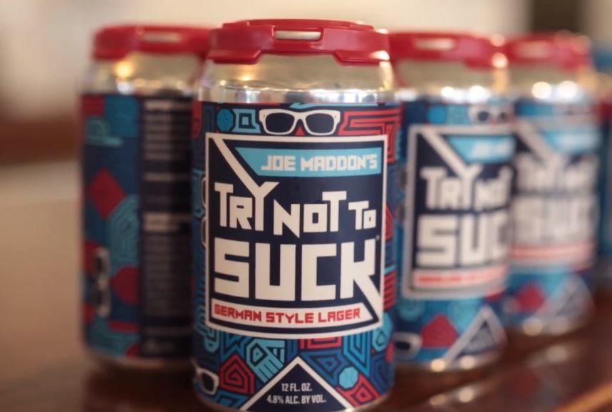 LOOK: Joe Maddon's 'Try Not to Suck' beer