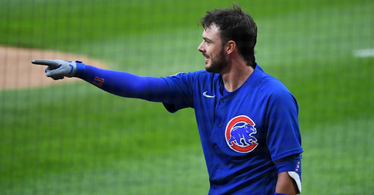 The Mets have been linked to Cubs third baseman Kris Bryant dating back to this past offseason. (Credit: Mike Dinovo-USA TODAY Sports)