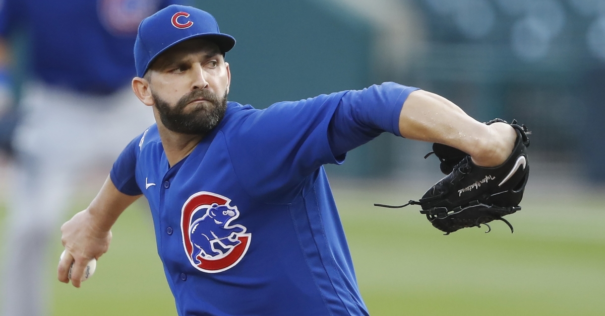 Tyler Chatwood (pictured) and Jose Quintana were activated off the injured list prior to Tuesday's game. (Credit: Raj Mehta-USA TODAY Sports)