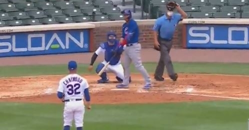 Contreras is hot hitting his 4th homer of summer camp