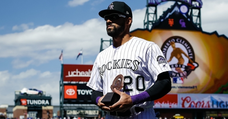 Ian Desmond will spend time with his family in 2020 (Isaiah Downing - USA Today Sports)