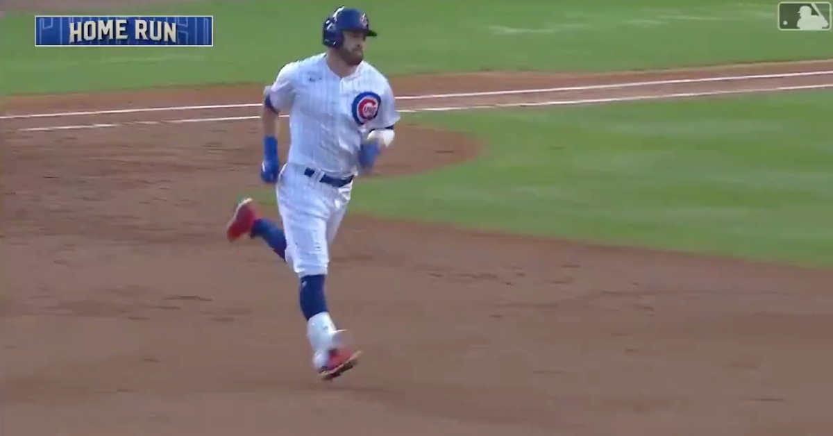 Cubs second baseman Jason Kipnis got in on the early home run action with a 426-foot two-run jack.