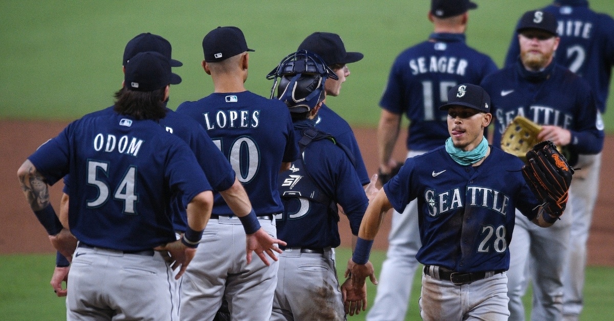 The Seattle Mariners chose not to play in Wednesday's game against the San Diego Padres. (Credit: Orlando Ramirez-USA TODAY Sports)