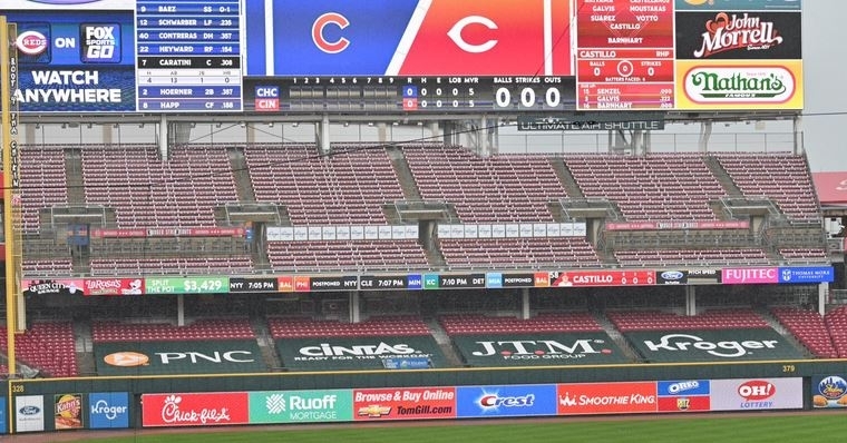 Cubs-Reds game has been postponed