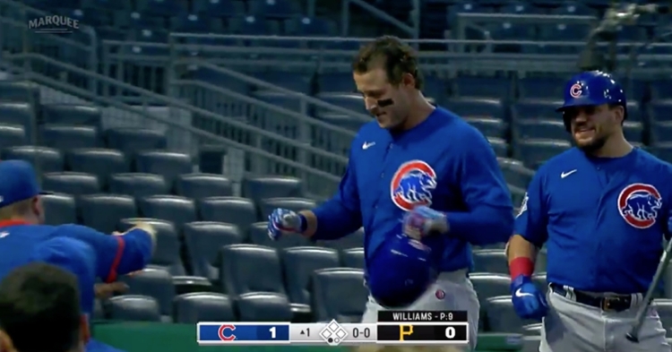 Cubs first baseman Anthony Rizzo went yard for the second straight game versus the Pirates.