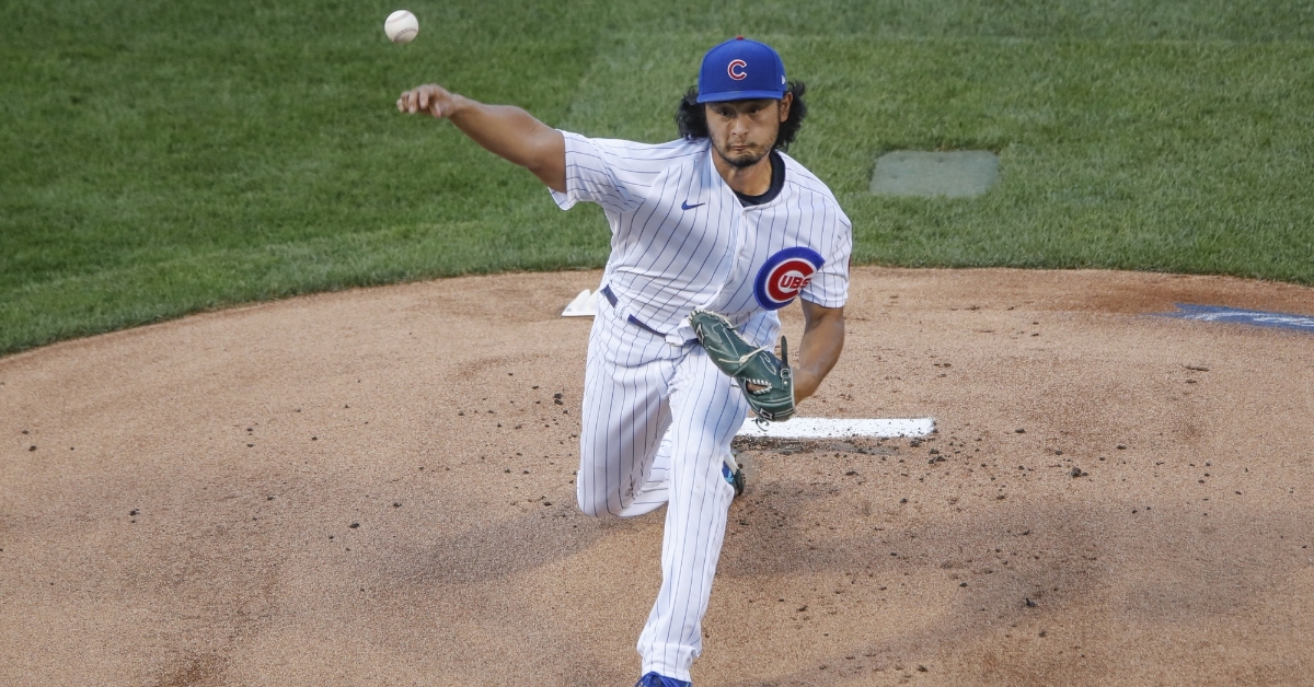 Yu Darvish takes no-hitter into seventh inning as Cubs down Brewers