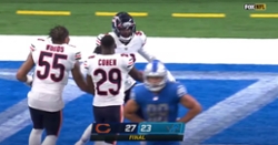 WATCH: Highlights from Bears' thrilling come-from-behind victory versus Lions