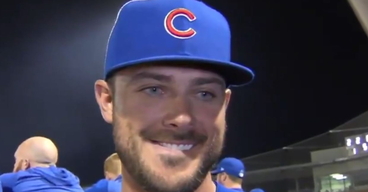 Kris Bryant and wife Jessica are having a baby boy (Ron Chenoy - USA Today Sports 