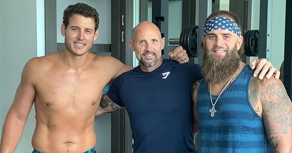 Rizzo looking lean in the following Instagram post