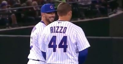Rizzo was mic'd up on Saturday night (Jon Durr - USA Today Sports)