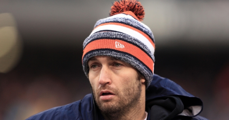 Jay Cutler addressed a dating rumor with an adorable Instagram video of his mini cow. (Credit: Andrew Weber-USA TODAY Sports)