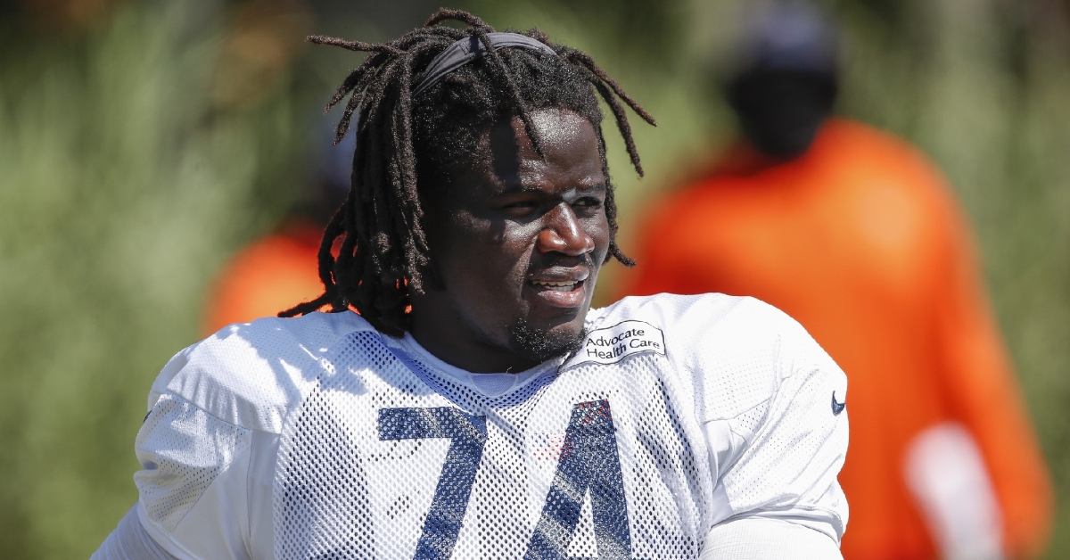 After recovering from a hip flexor suffered prior to training camp, Germain Ifedi is back in action. (Credit: Kamil Krzaczynski-USA TODAY Sports)