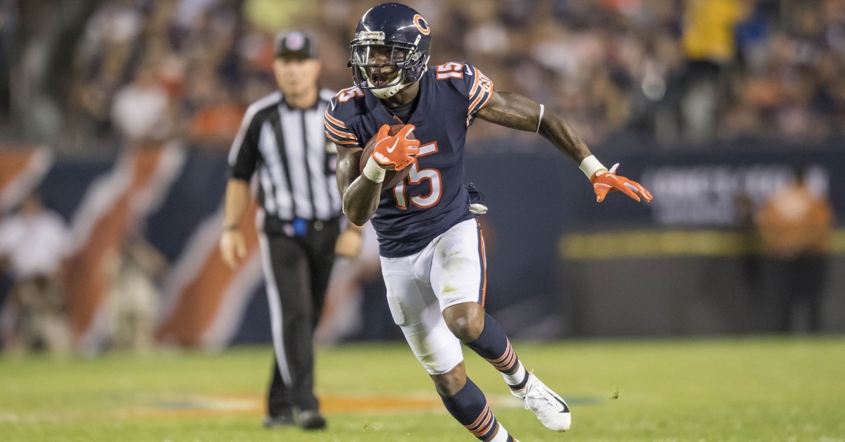 Former Chicago Bears wideout Josh Bellamy was arrested for his alleged involvement in a $24 million scheme. (Credit: Patrick Gorski-USA TODAY Sports)
