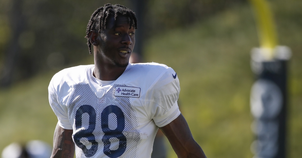Riley Ridley is out for today's game against the Lions (Kamil Krzaczynski - USA Today Sports)