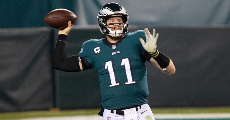 Wentz has lost his starting job with Eagles (Bill Streicher - USA Today Sports)